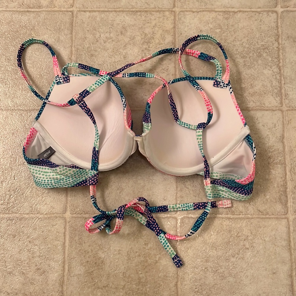 Patterned bikini top - Picture 2 of 3